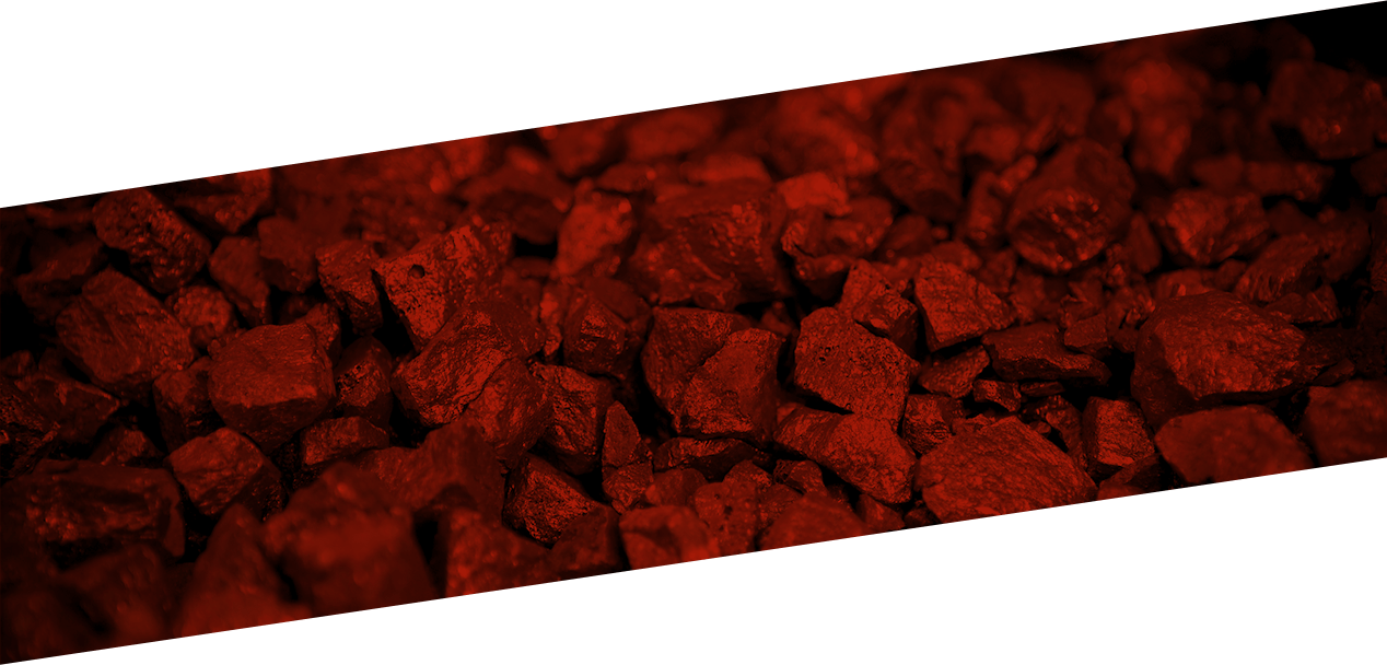 A stack of coal used for mining
