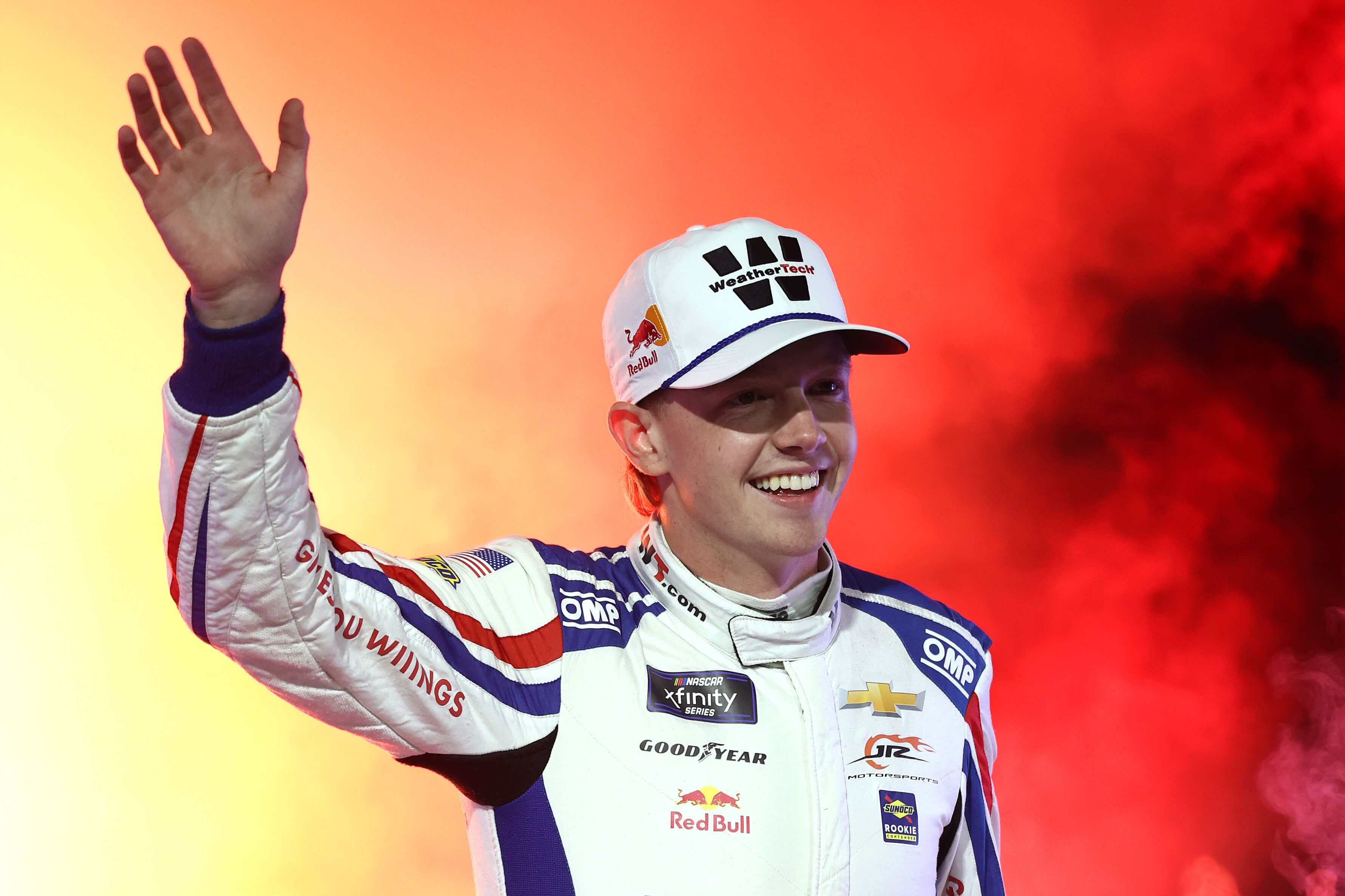 Conor Zilisch waving hand