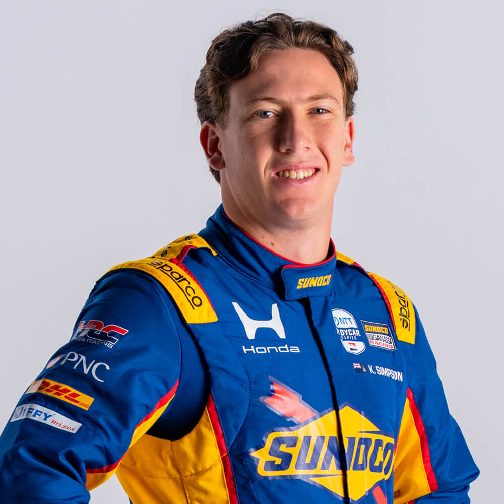 Kyffin Simpson, Driver No.8 Sunoco Honda