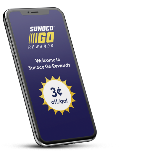 Sunoco Go Rewards<sup>SM</sup> App