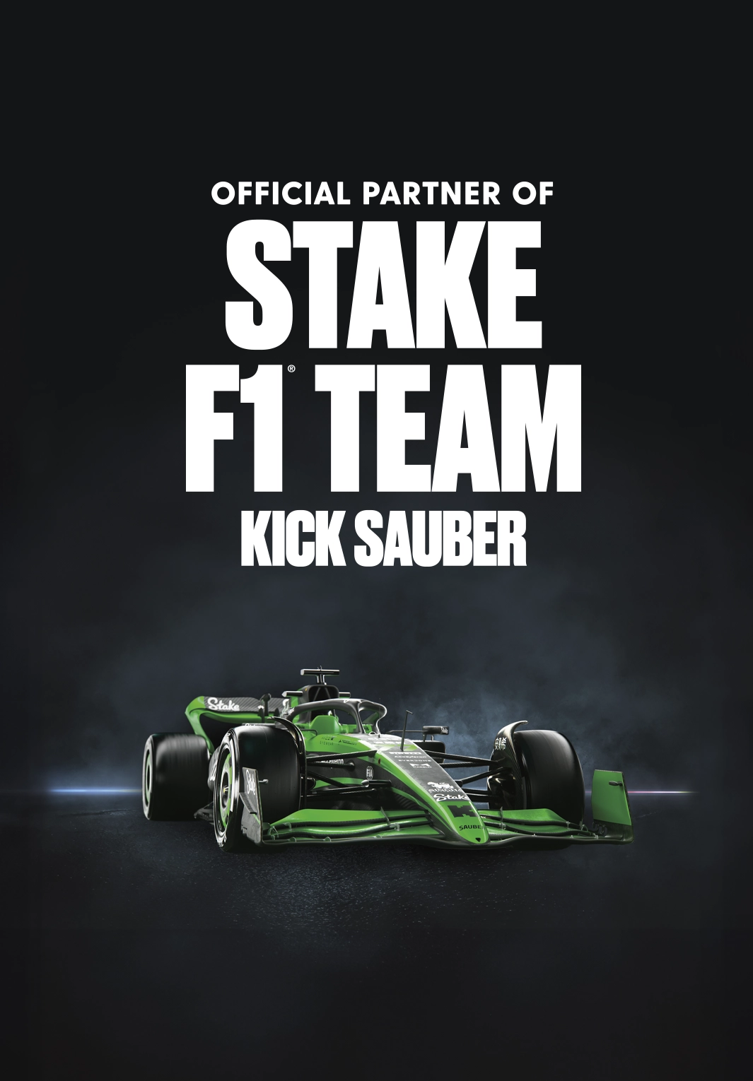 Sunoco is an official sponsor of stake f1 team kick sauber