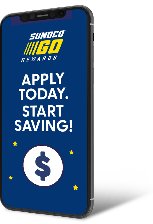 Mobile phone with Go Rewards app