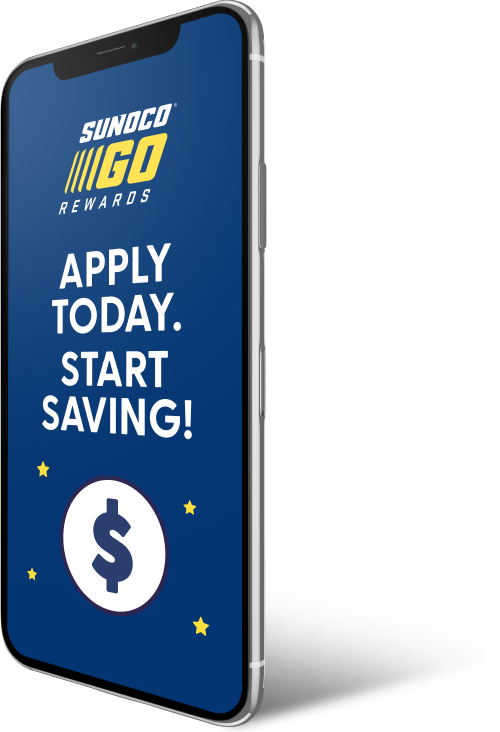Mobile phone with Go Rewards app